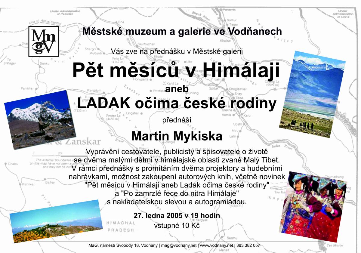 Plakát - Pět měsíců v Himálaji aneb Ladak očima české rodiny