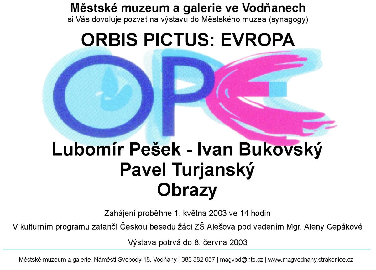 Plakát - Ivan Bukovský & Lubomír Pešek & Pavel Turjanský