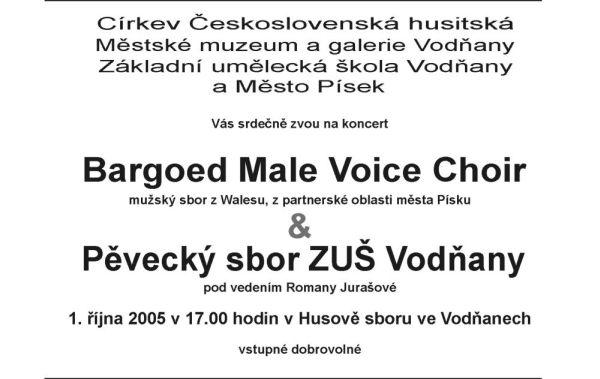 Plakát - Bargoed Male Voice Choir