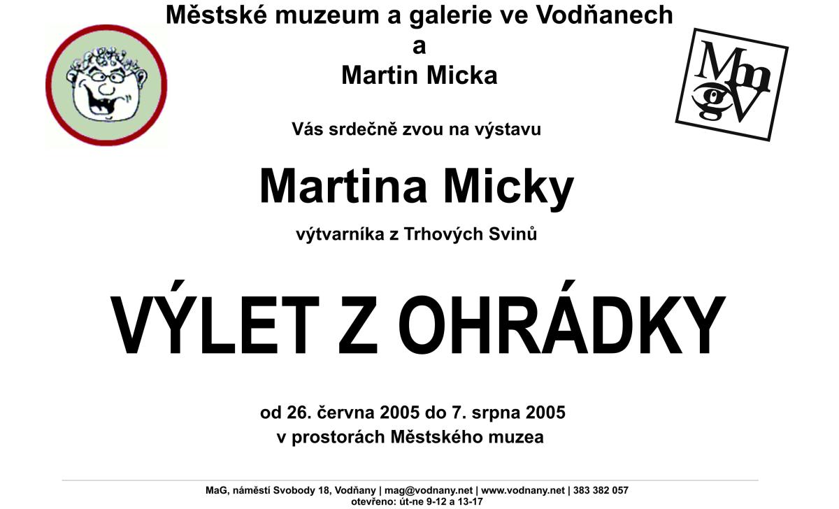 Plakát - Martin Micka